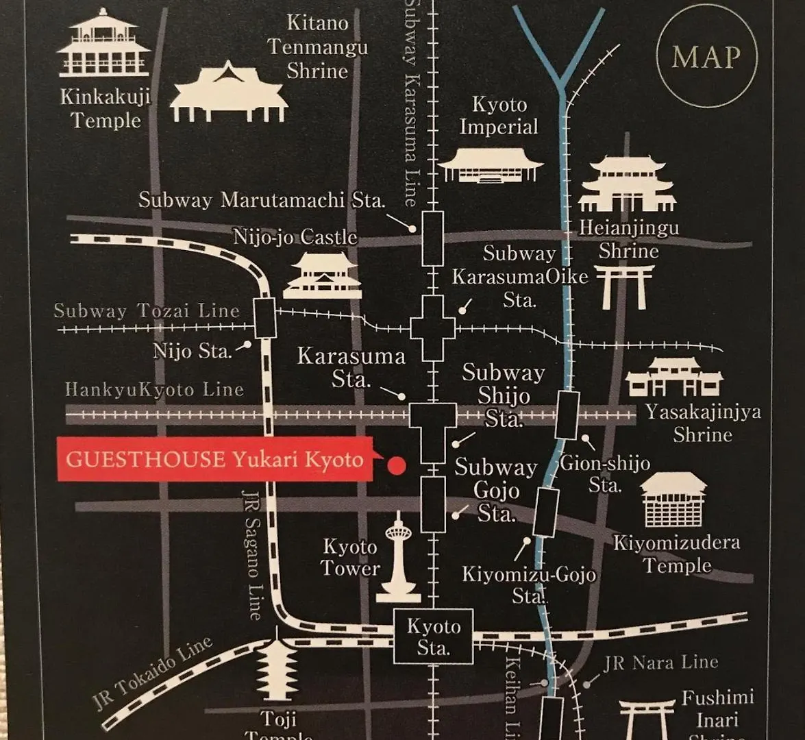 Hotel Yukari Kyōto Gasthof
